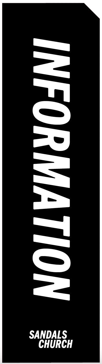 Information Feather Flag